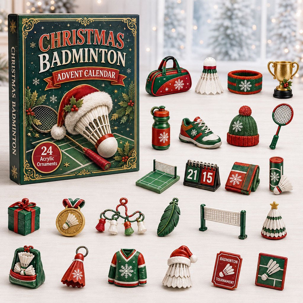 Badminton Christmas advent calendar