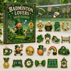 Badminton Leprechaun advent calendar