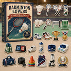 Badminton Player advent calendar