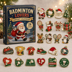 Badminton Santa advent calendar