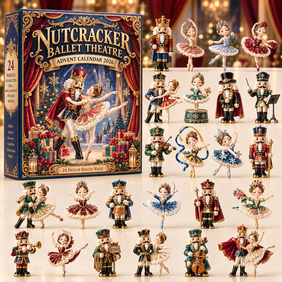Ballet Nutcracker advent calendar
