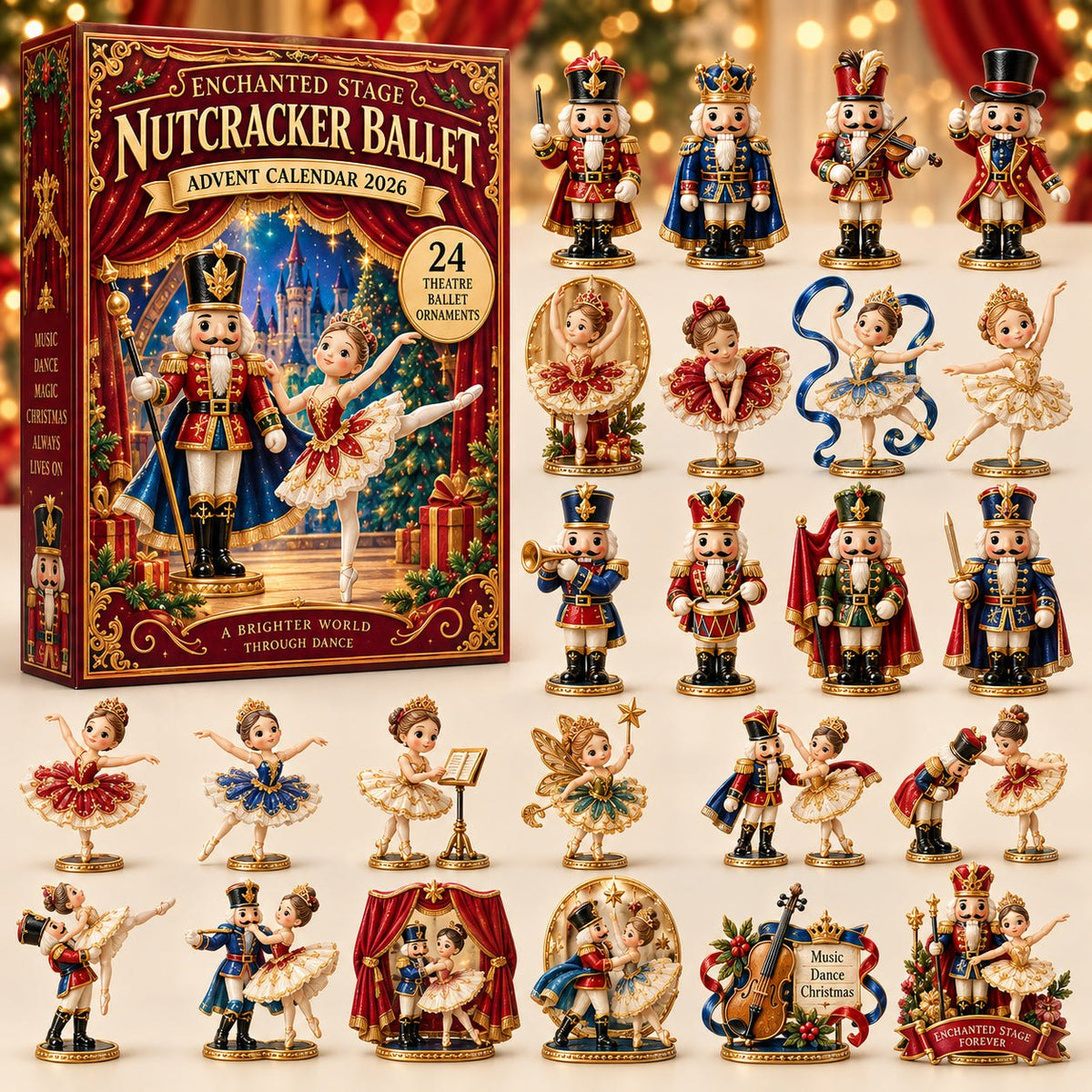Ballet Nutcracker advent calendar