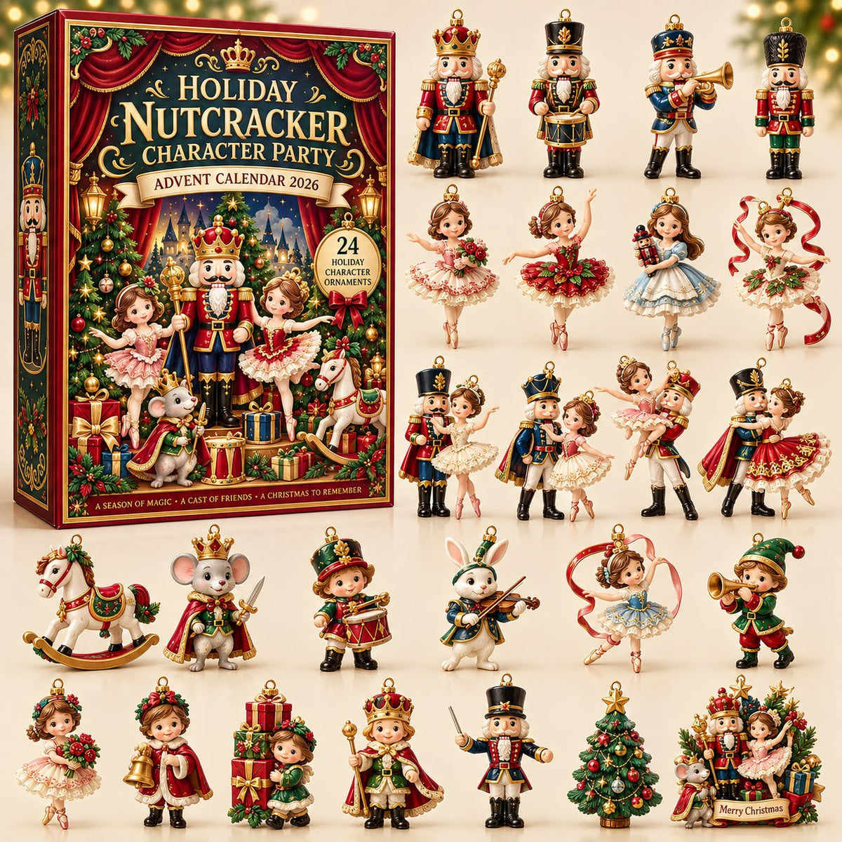 Ballet Nutcracker advent calendar