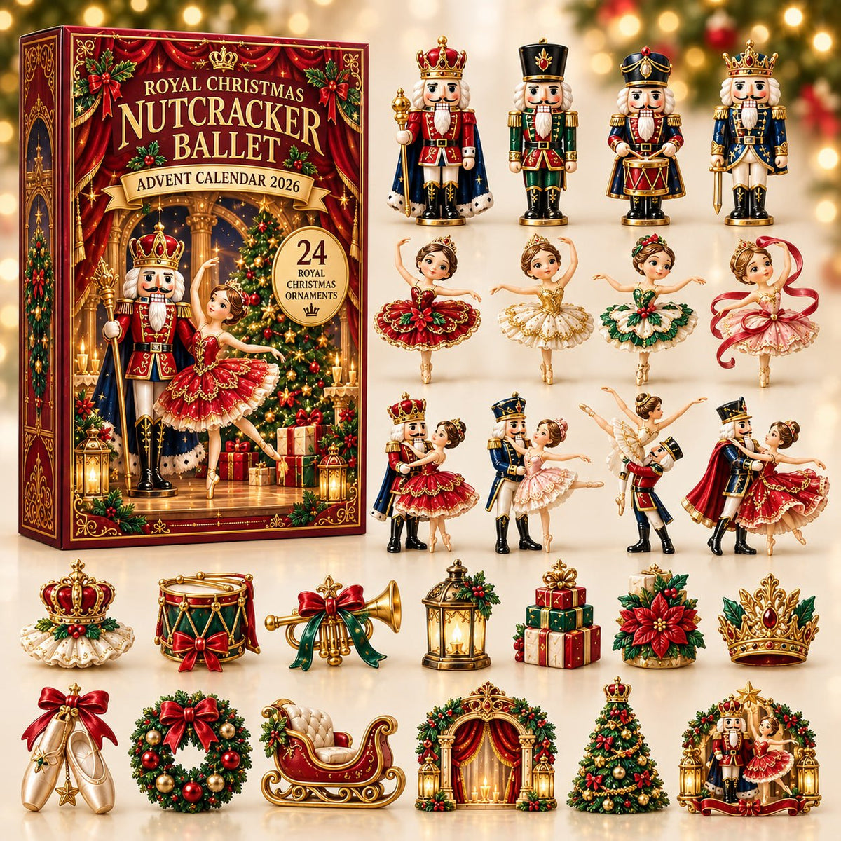 Ballet Nutcracker advent calendar