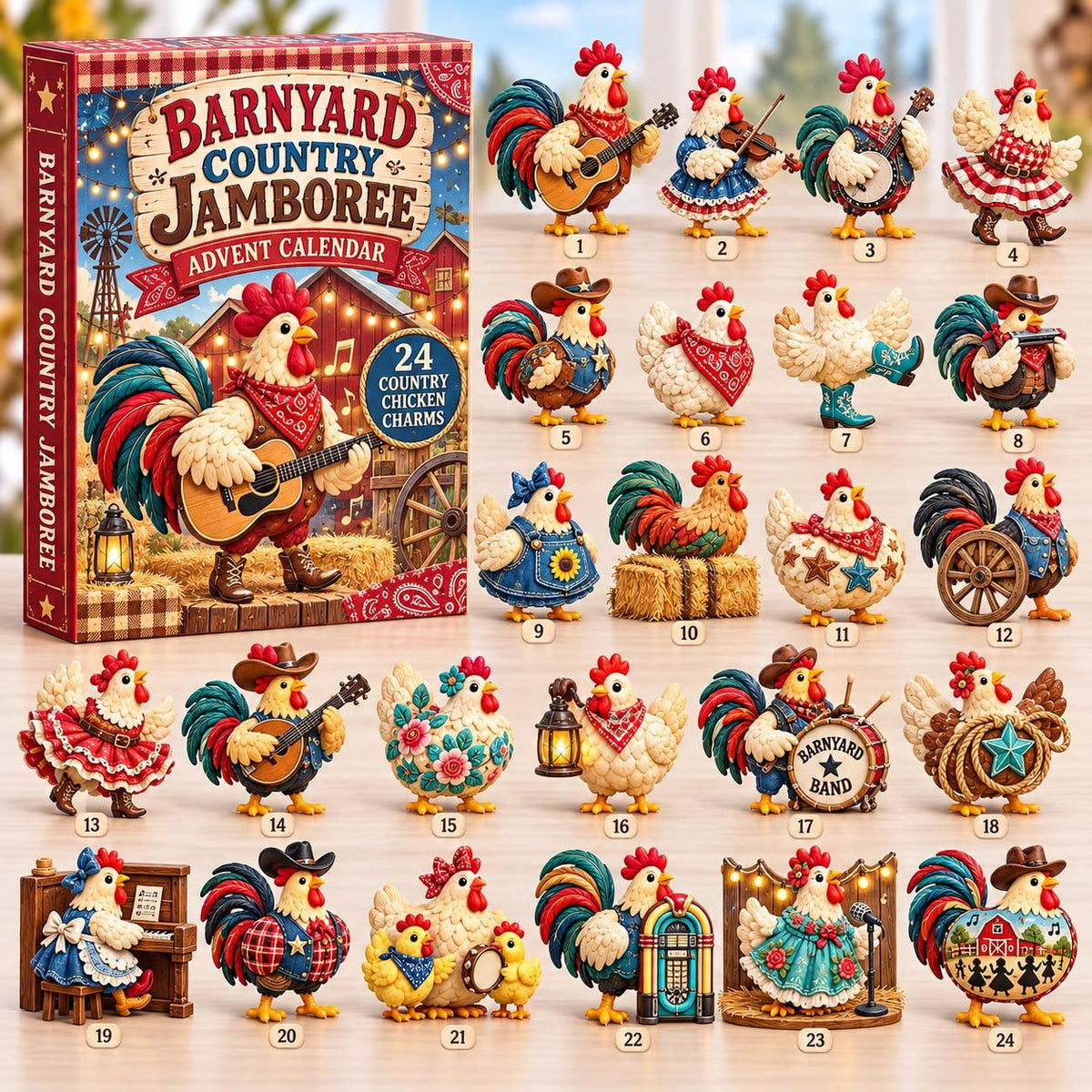 Barnyard Jamboree advent calendar