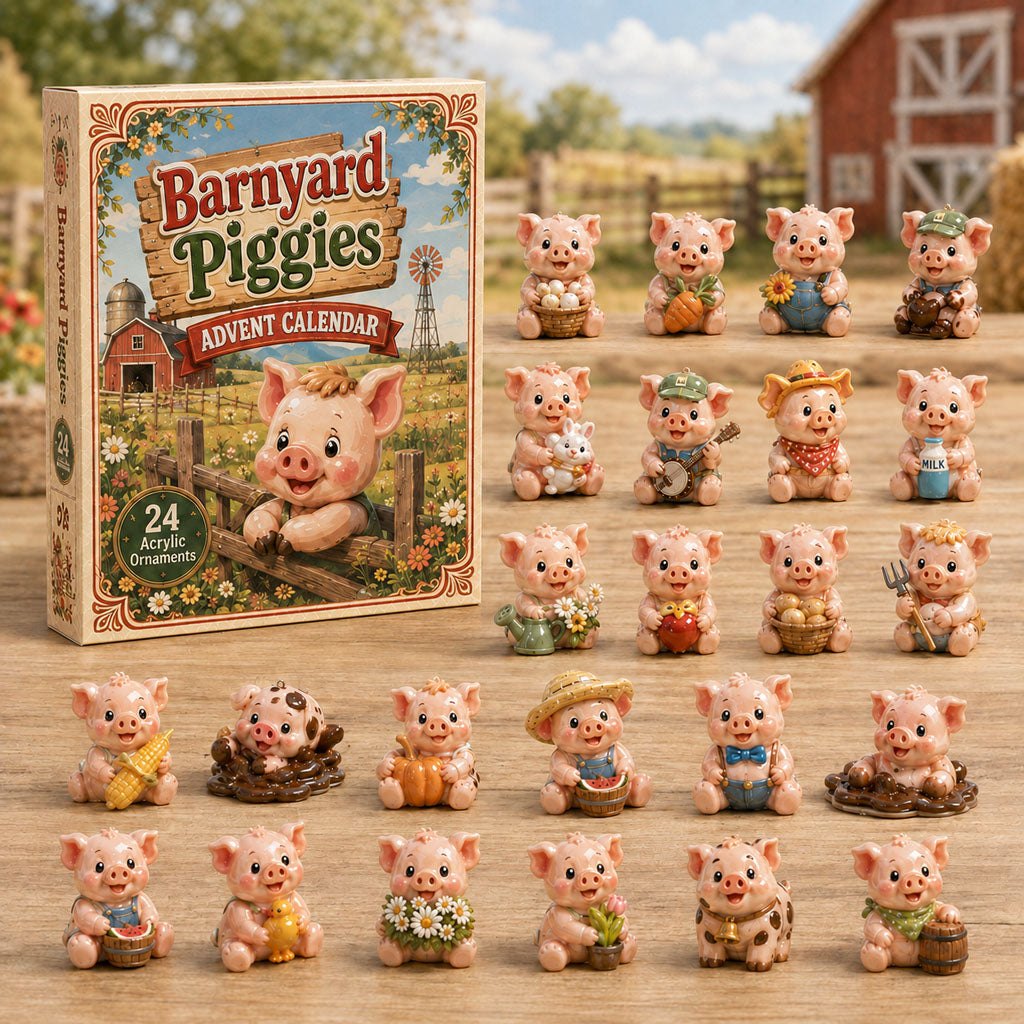 Barnyard Piggies advent calendar