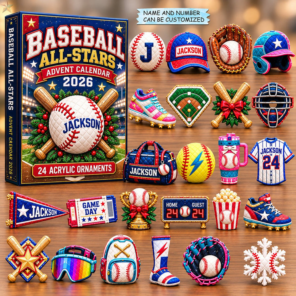 Baseball All Stars advent calendar