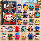 Baseball Dumpling Friends advent calendar