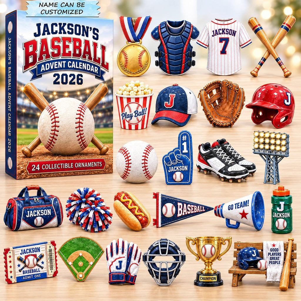 Baseball Game Day advent calendar