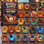 Baseball Gloves Through History advent calendar