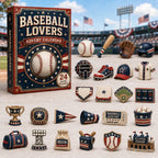 Baseball Lovers Patriotic advent calendar