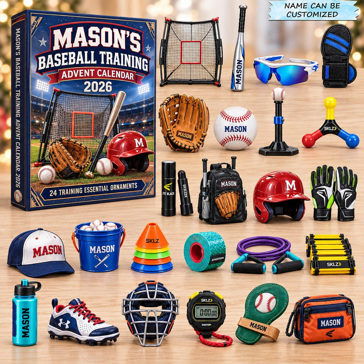 Baseball Training Gear advent calendar