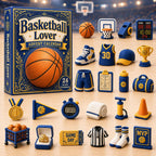 Basketball Blue Theme advent calendar