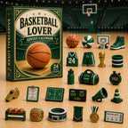 Basketball Green Theme advent calendar