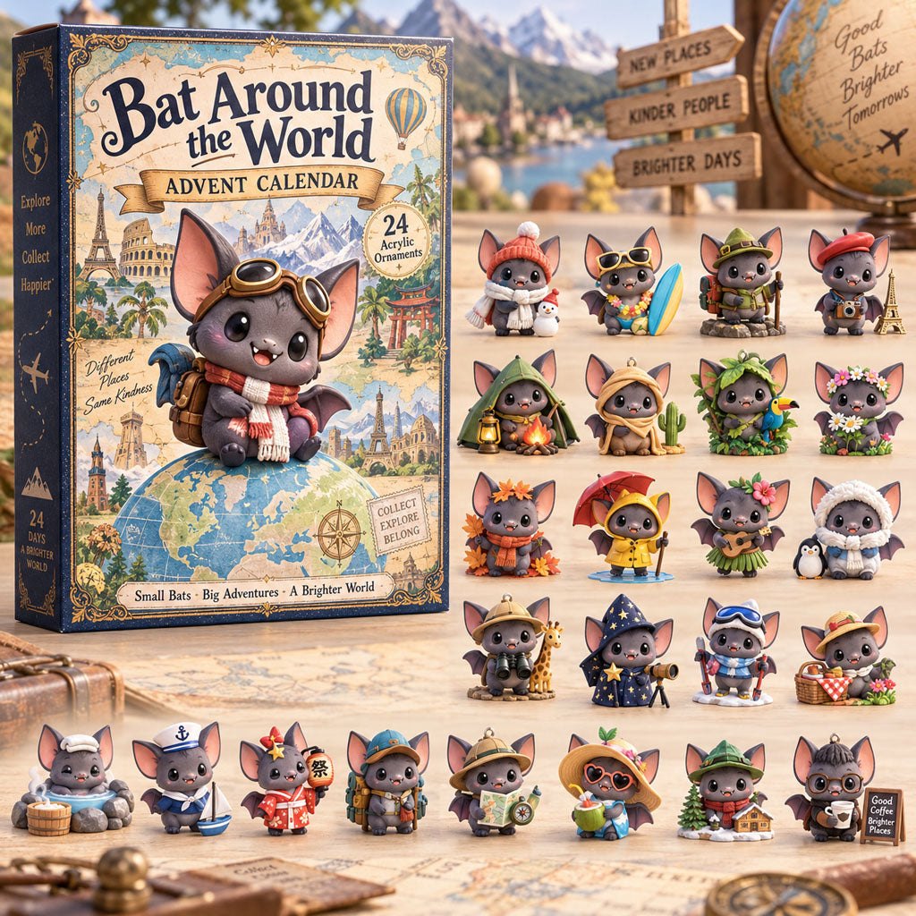 Bat Around the World advent calendar