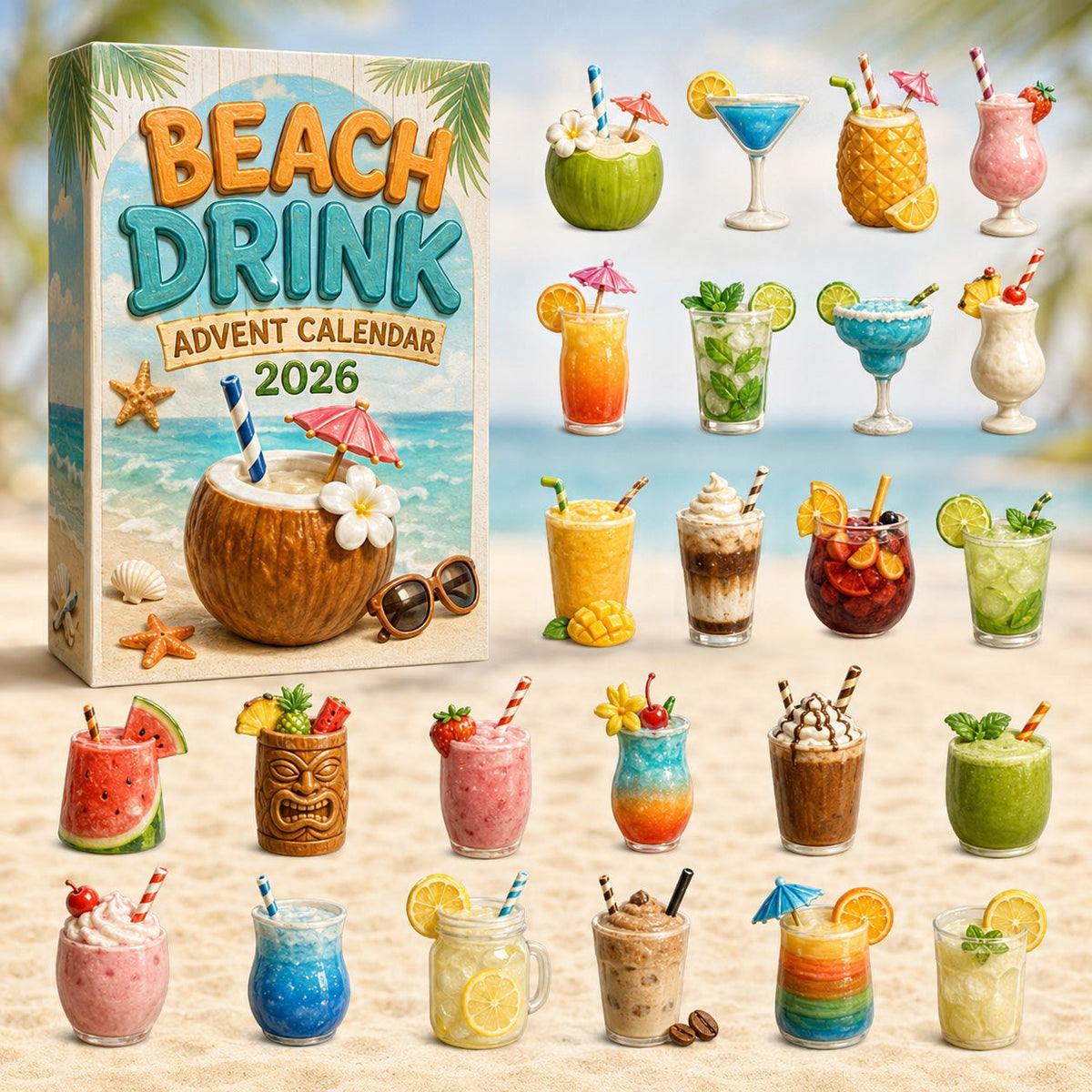 Beach Drink advent calendar