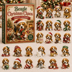 Beagle Christmas Chaos advent calendar