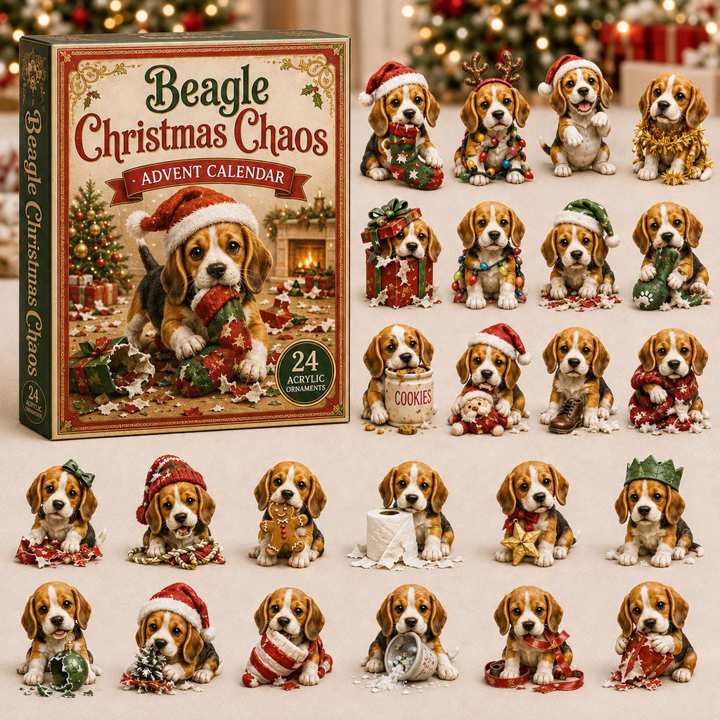 Beagle Christmas Chaos advent calendar
