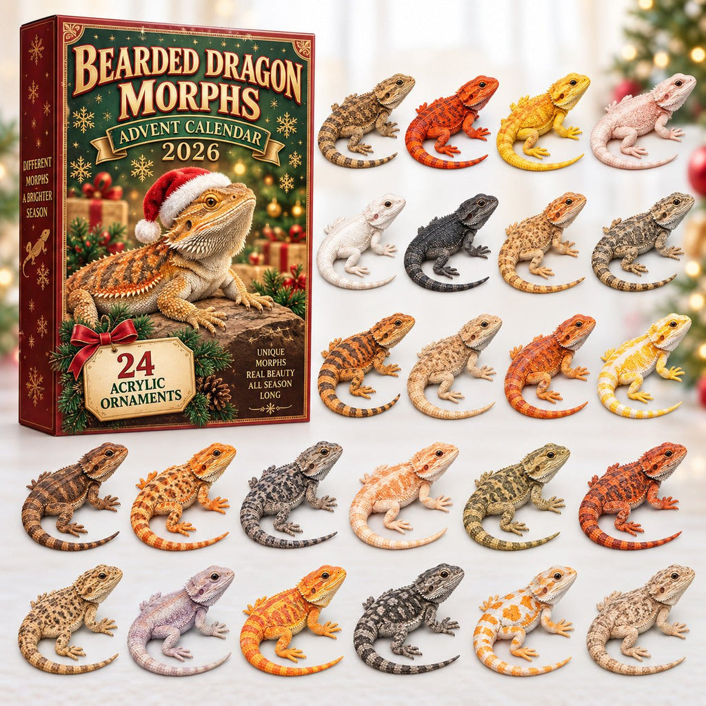 Bearded Dragon Morphs advent calendar