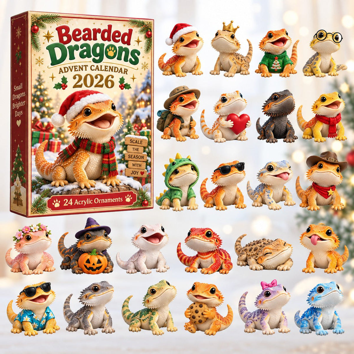 Bearded Dragons advent calendar