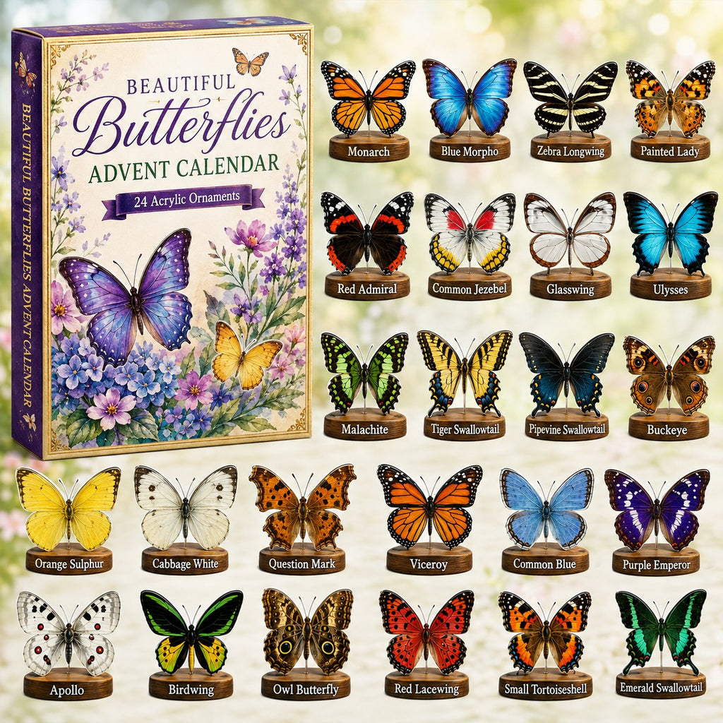 Beautiful Butterflies advent calendar