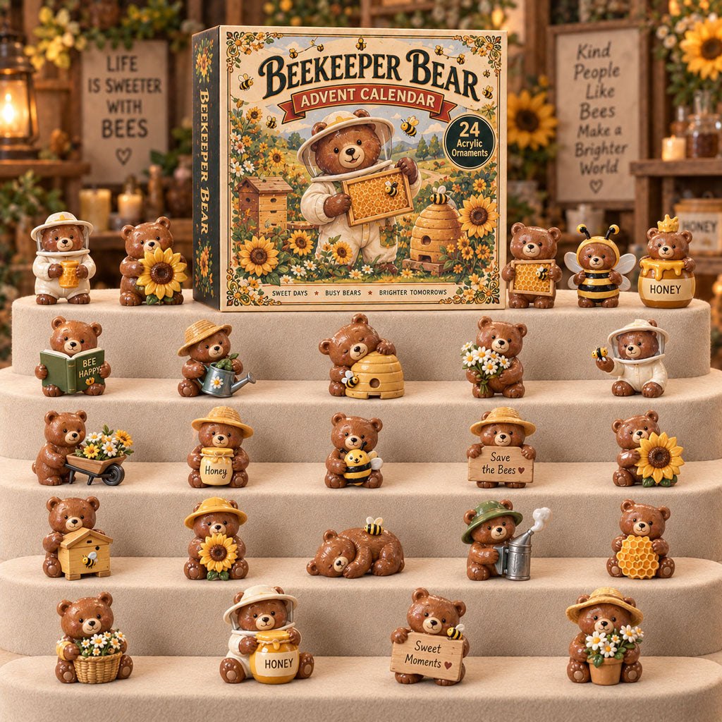 Beekeeper Bear advent calendar