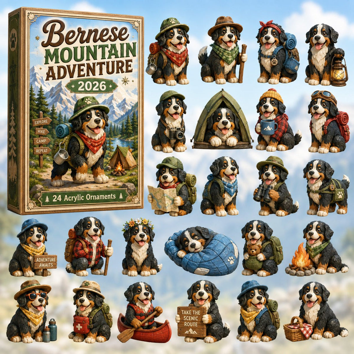 Bernese Mountain Adventure advent calendar