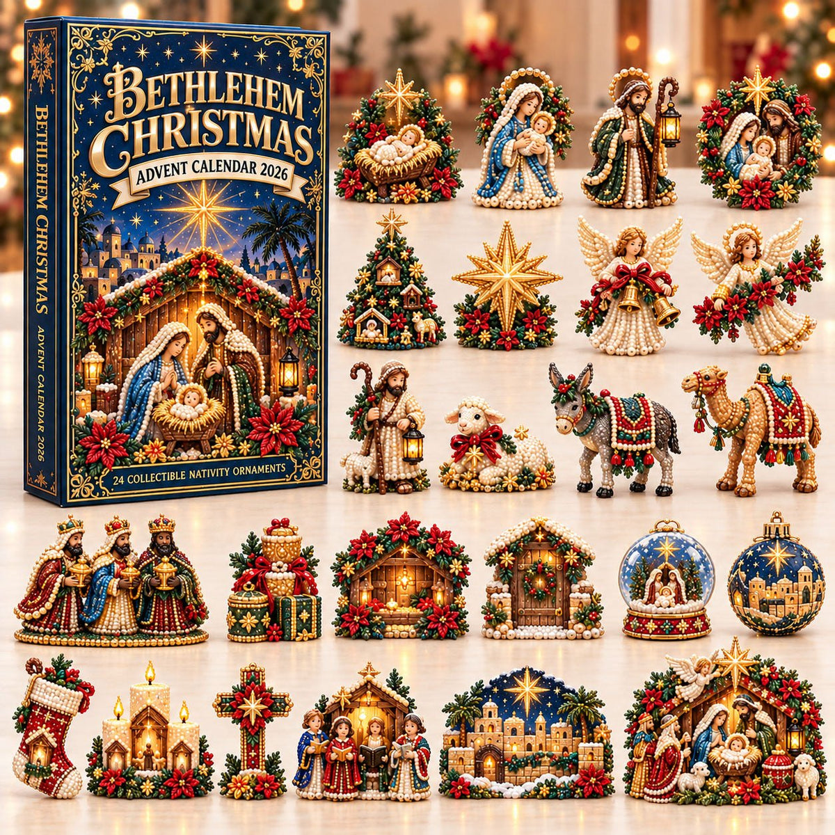 Bethlehem Christmas advent calendar