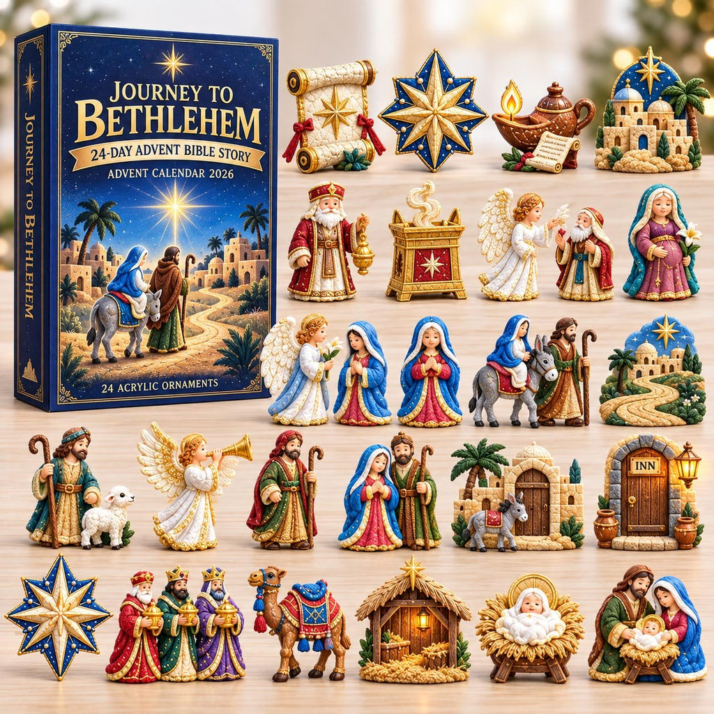 Bible Story Journey To Bethlehem advent calendar