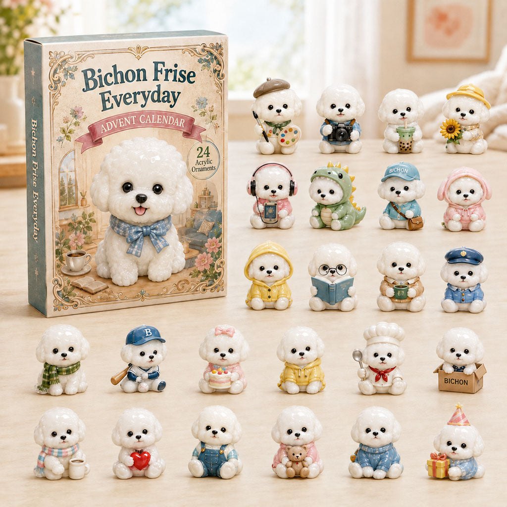 Bichon Frise Everyday advent calendar
