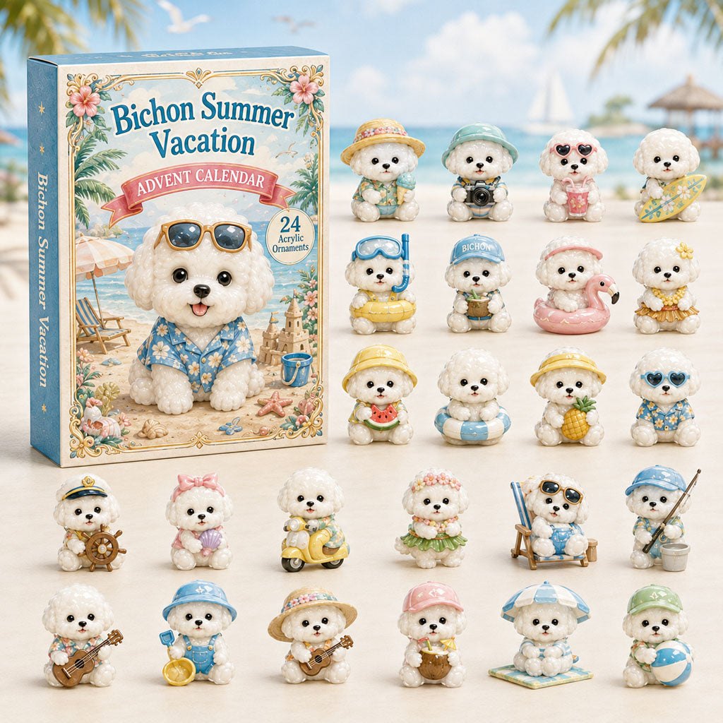 Bichon Summer Vacation advent calendar