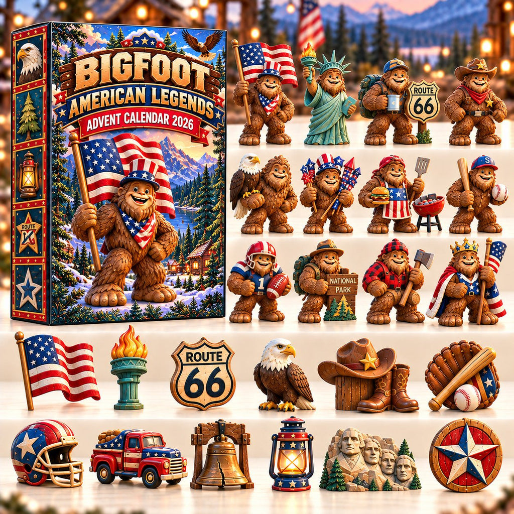 Bigfoot American Legends advent calendar