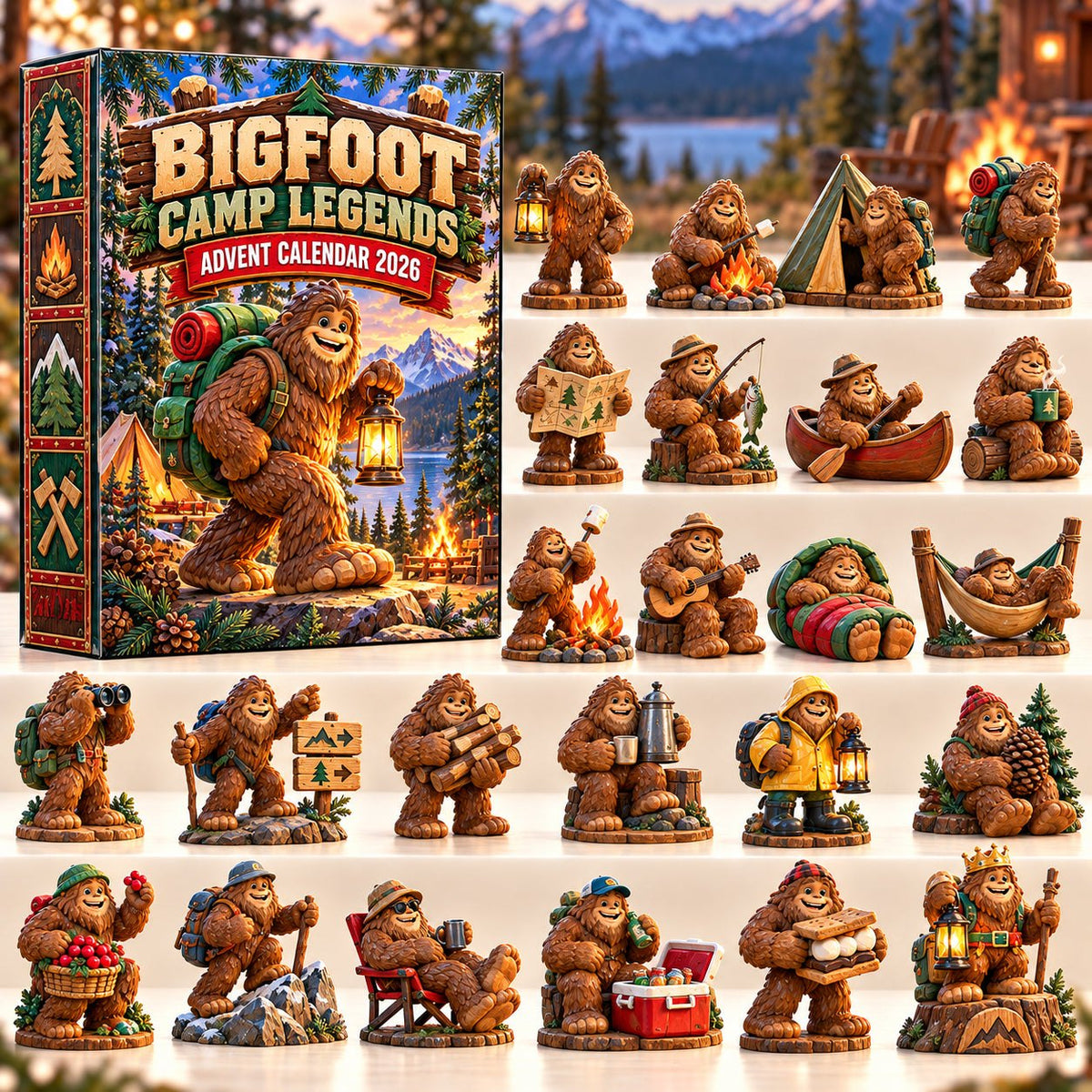 Bigfoot Camp Legends advent calendar