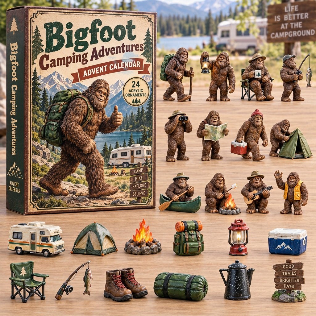 Bigfoot Camping advent calendar