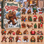 Bigfoot Christmas advent calendar