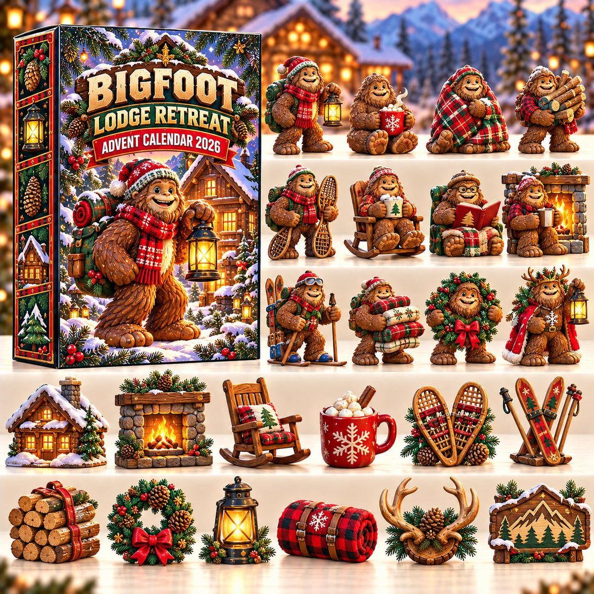 Bigfoot Lodge Retreat advent calendar