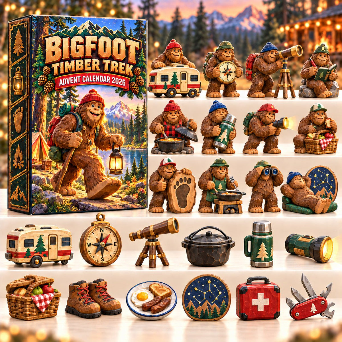 Bigfoot Timber Trek advent calendar