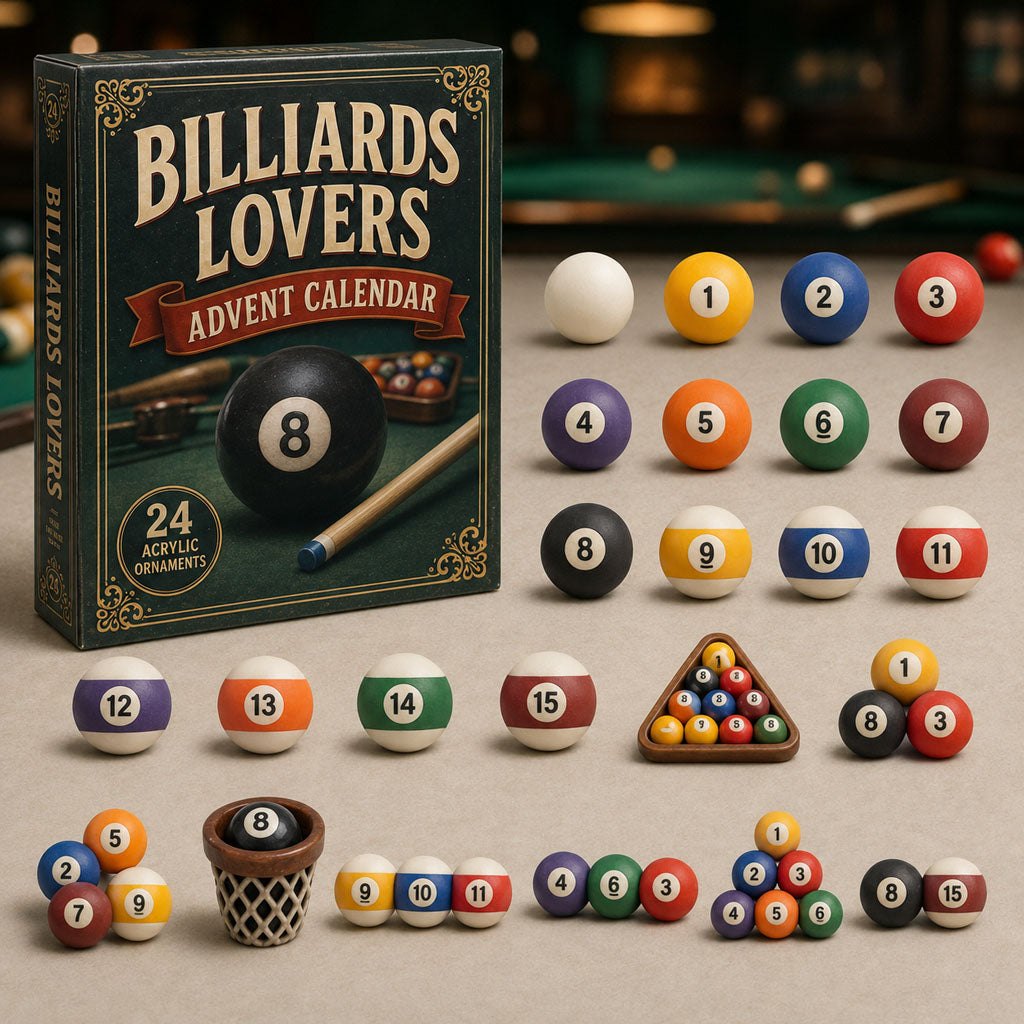Billiards Ball advent calendar