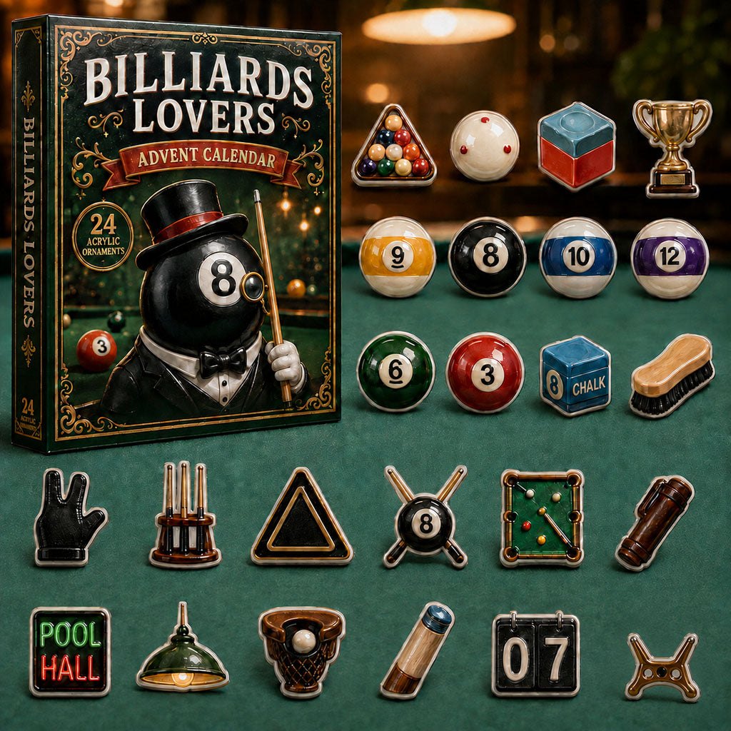 Billiards Player advent calendar
