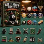 Billiards Player advent calendar