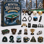 Billiards Snow advent calendar