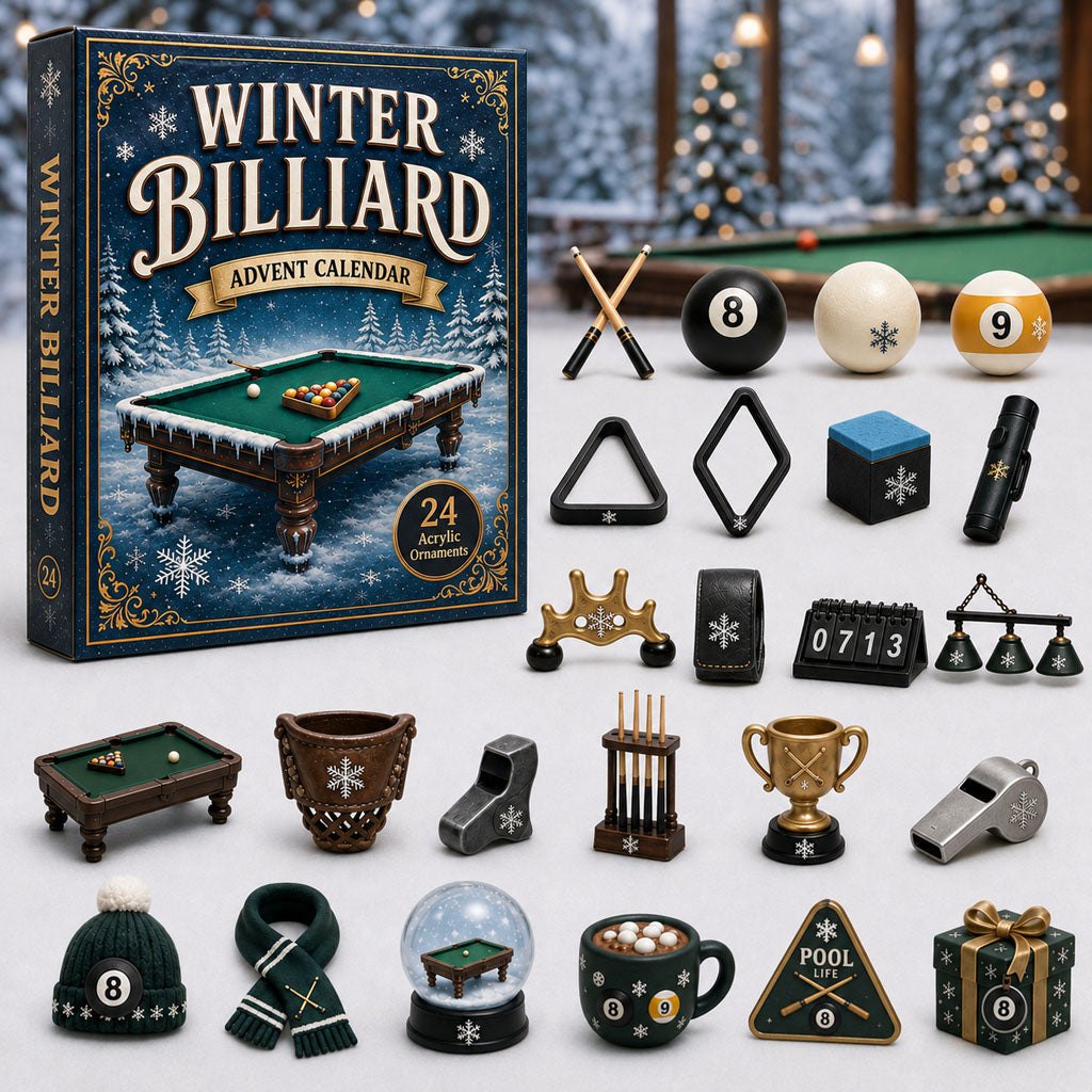 Billiards Snow advent calendar