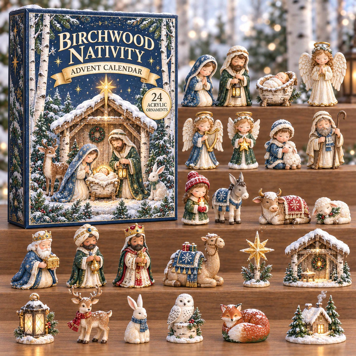 Birchwood Nativity advent calendar