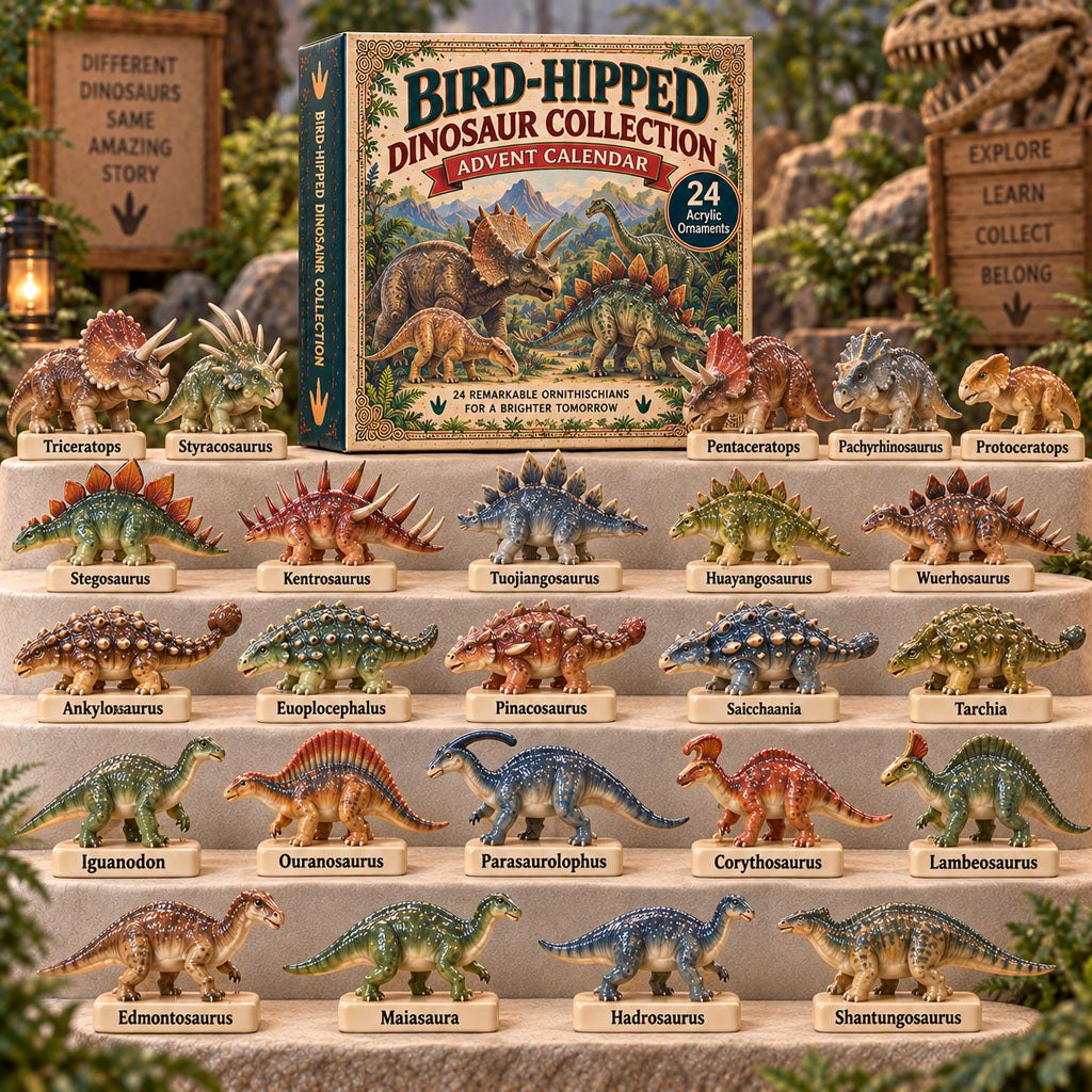 Bird-Hipped Dinosaur Collection advent calendar