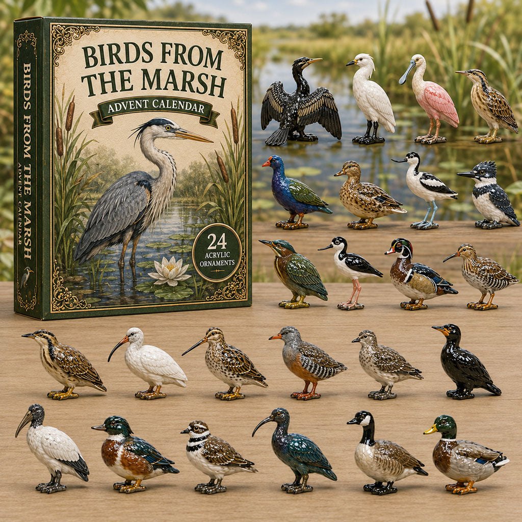 Birds From The Marsh advent calendar