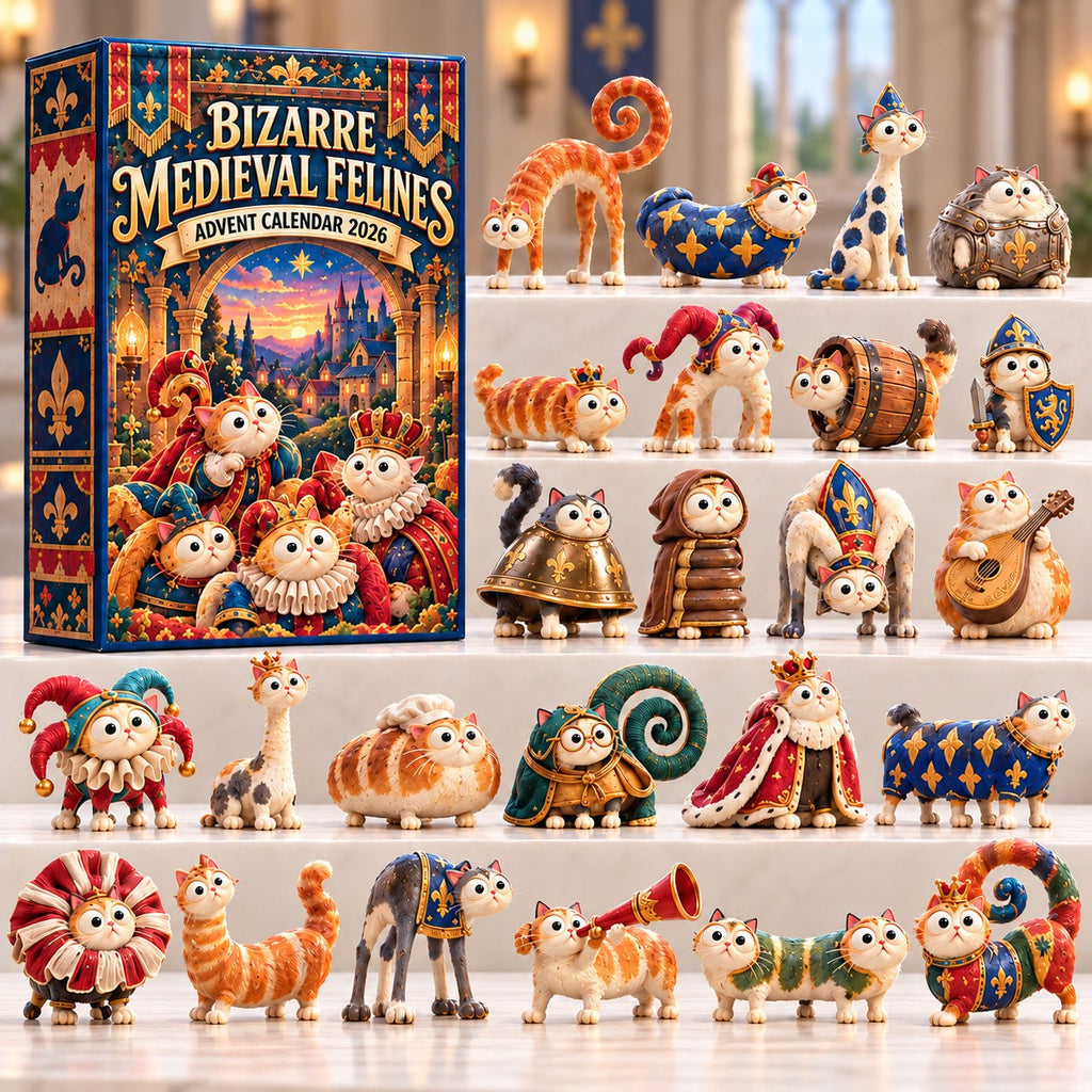 Bizarre Medieval Felines advent calendar