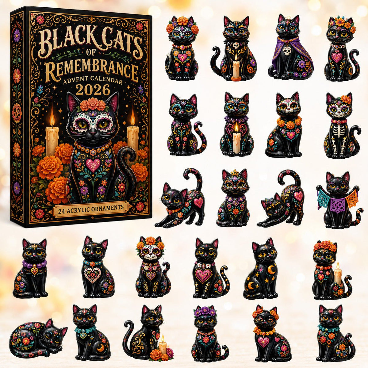 Black Cats of Remembrance advent calendar