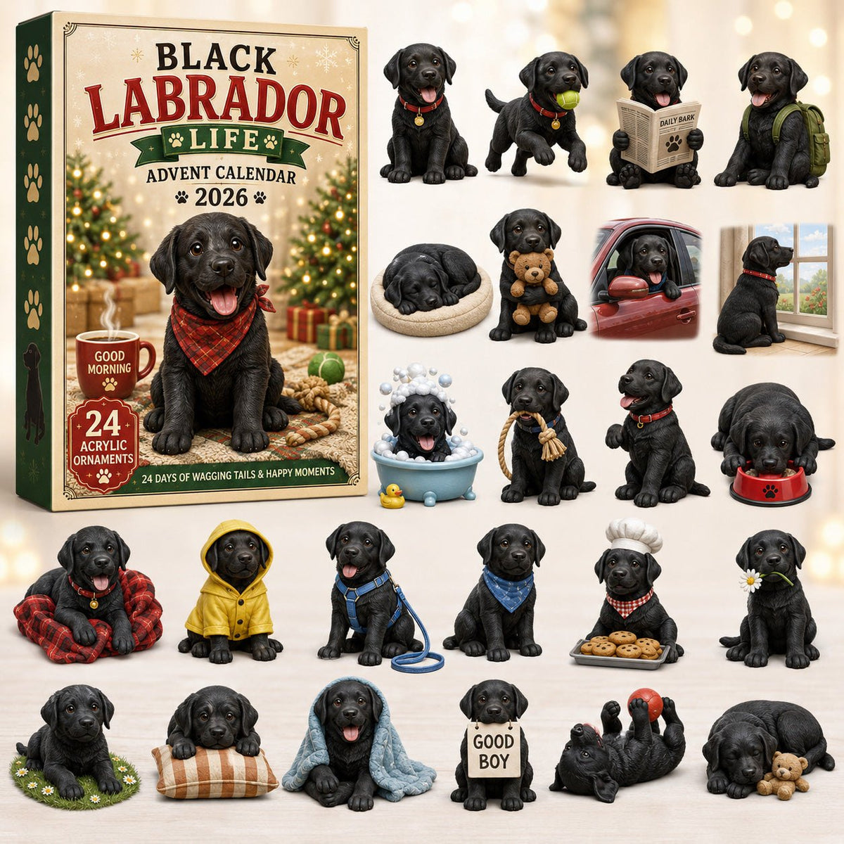 Black Labrador Life advent calendar