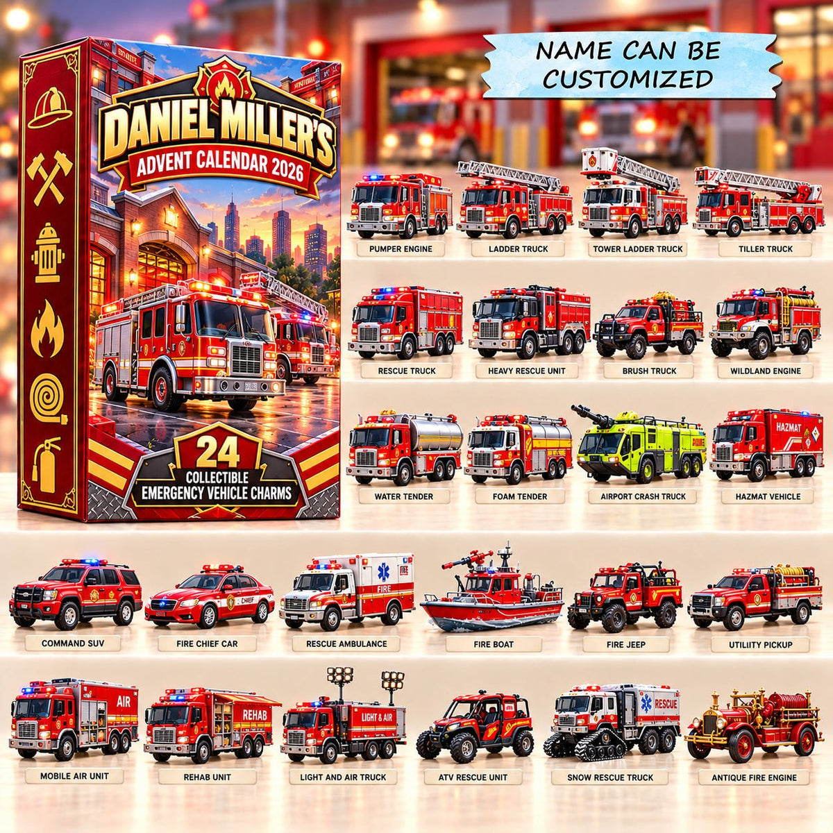 Blaze Fleet advent calendar