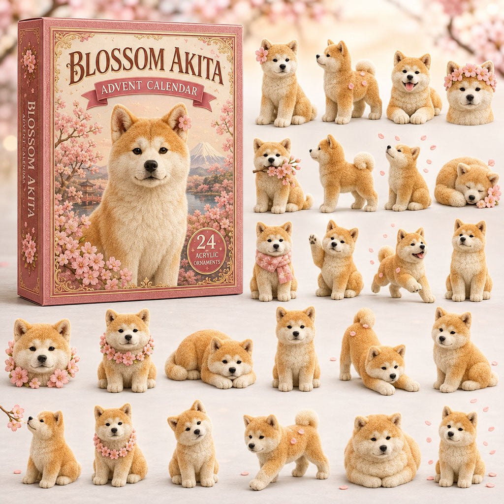 Blossom Akita advent calendar